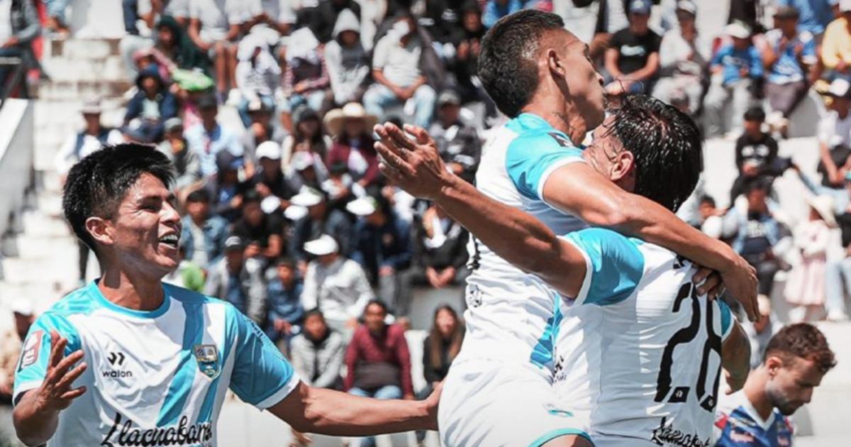 Llacuabamba debuta con goleada y golpea a Mannucci en la Liga 2