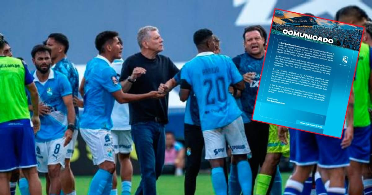 Cristal: "Exigimos se investigue insultos racistas y se aplique todo el peso de la ley"