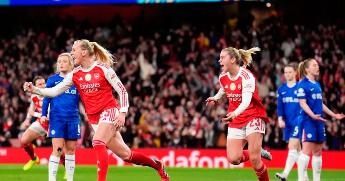 Arsenal y Wolfsburgo pegaron primero en la Champions Femenina