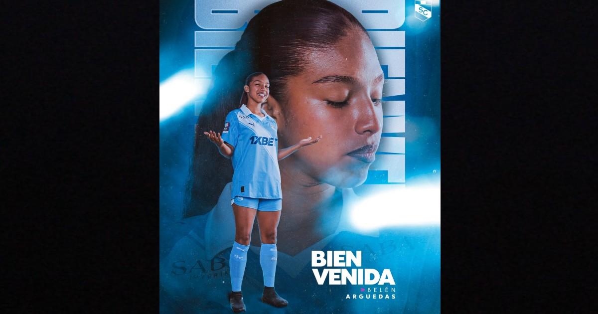 Sporting Cristal anunció la contratación de Belén Arguedas