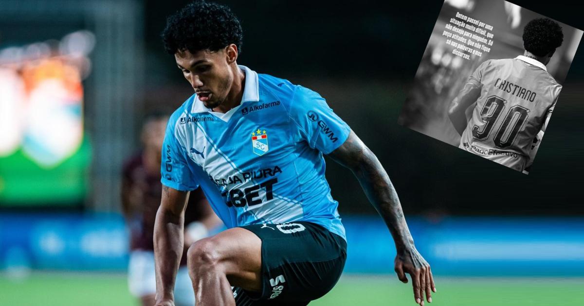 Cristiano da Silva publicó duro mensaje tras sufrir acto racista en partido ante Alianza Atlético