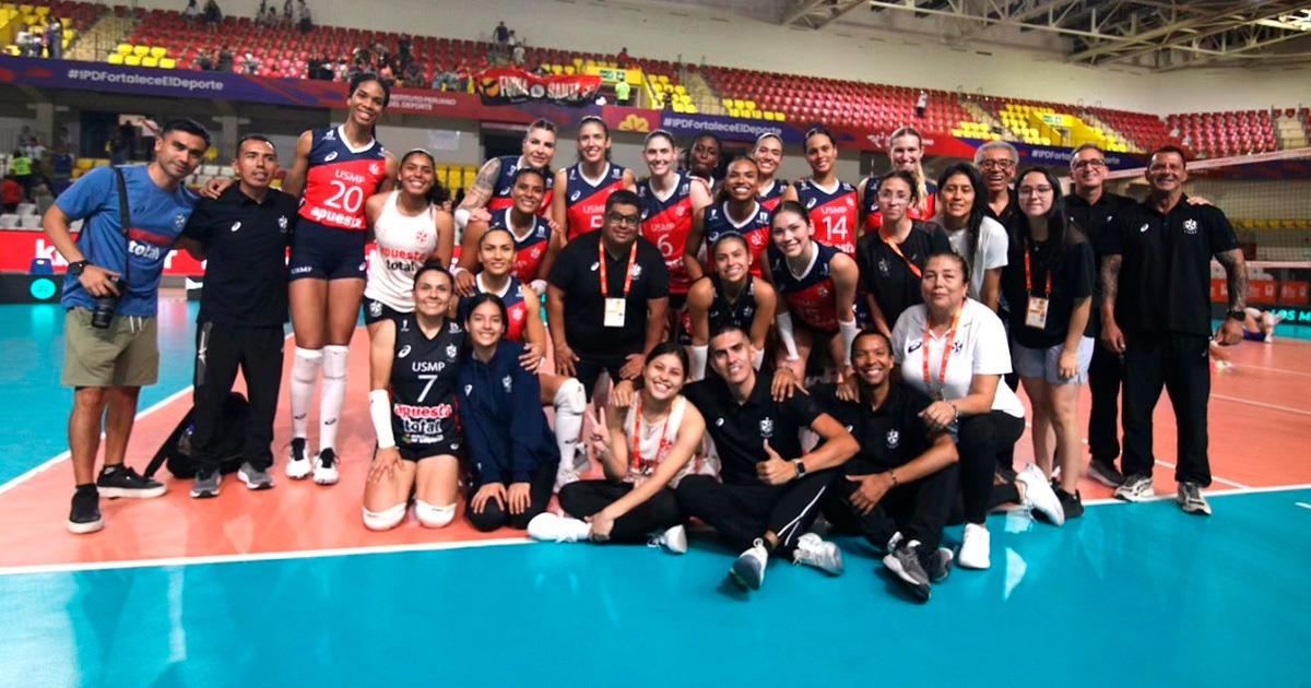 San Martín venció a Universitario por la Liga Peruana de Vóley
