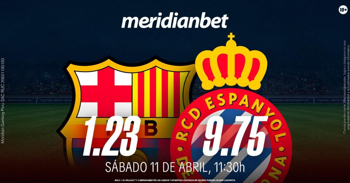 Barcelona vs. Espanyol: ¡Juega en La Liga y viaja a la final de la Champions League gracias a Meridianbet y Kashio!