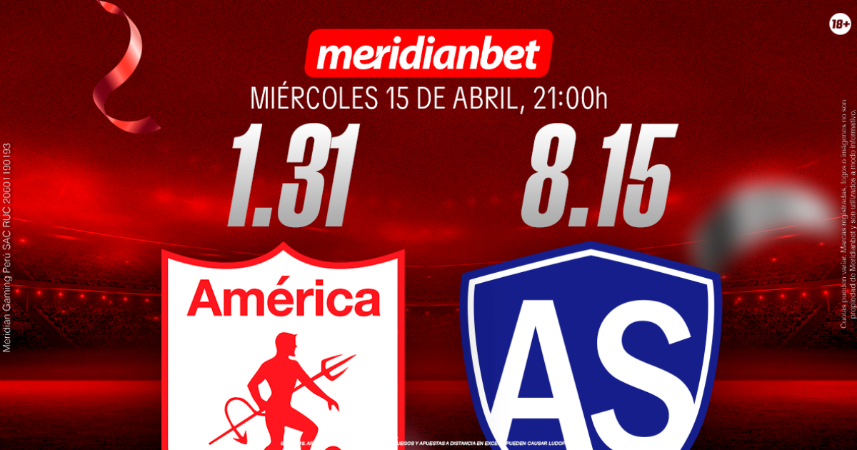 América de Cali vs. Alianza Atlético: ¡Juega la Sudamericana y viaja a la final de la Champions gracias a Meridianbet y Kashio!