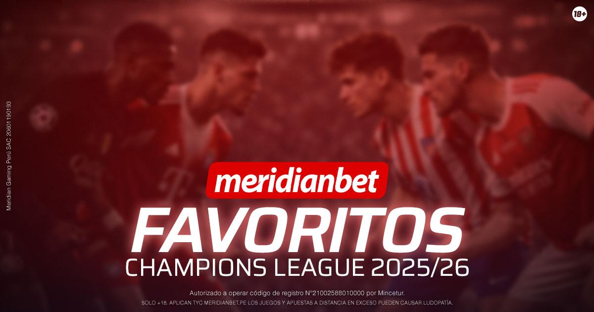 ¿Quién es el favorito para ganar la Champions League 2025/26?
