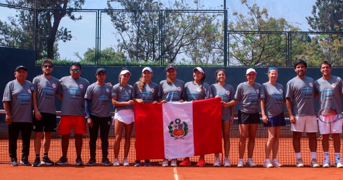 Selección peruana femenina de tenis viaja hoy a Colombia para jugar la Billie Jean King Cup