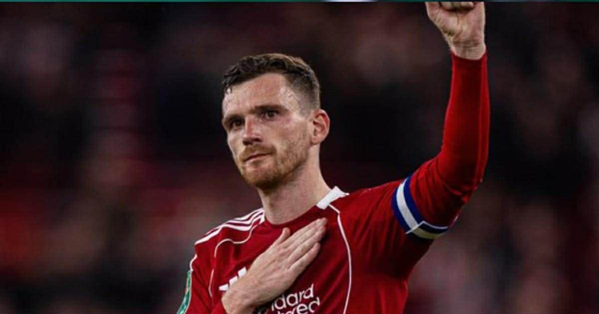 Andy Robertson anunció que dejará el Liverpool al final de la temporada.
