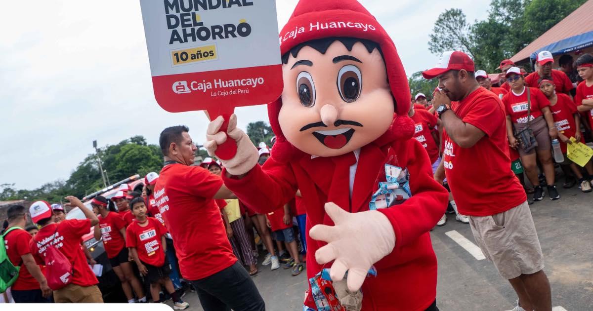 Caja Huancayo promueve el ahorro con minimaratón en el Datem del Marañón