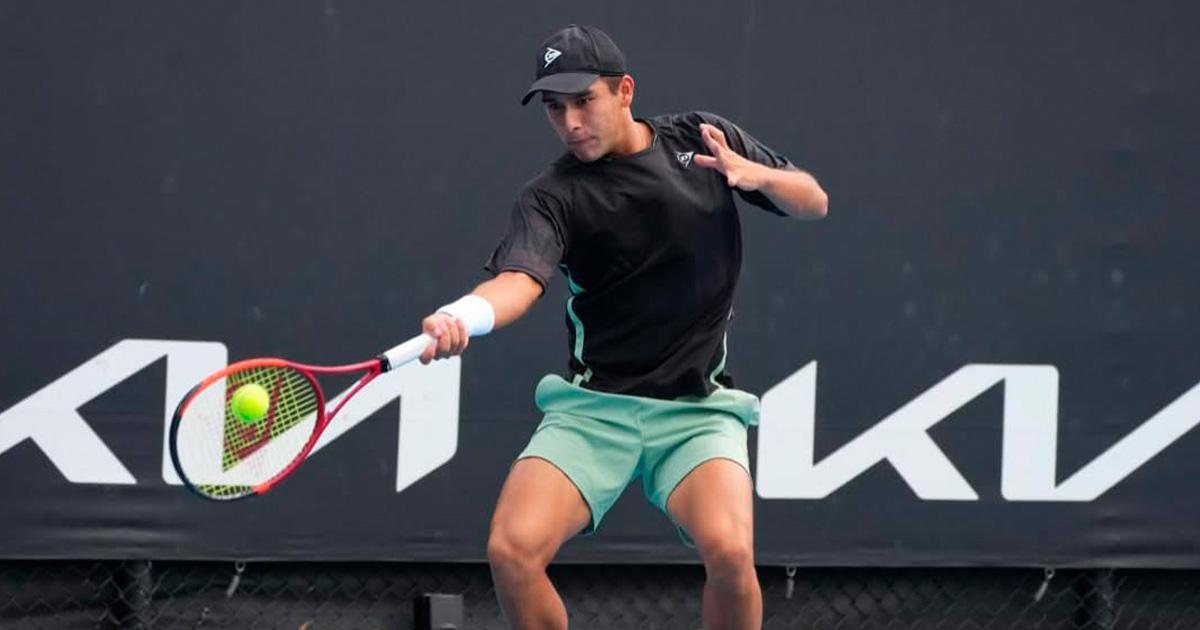Bueno no pudo terminar juego ante Soto y fue eliminado del del Challenger de Santa Cruz