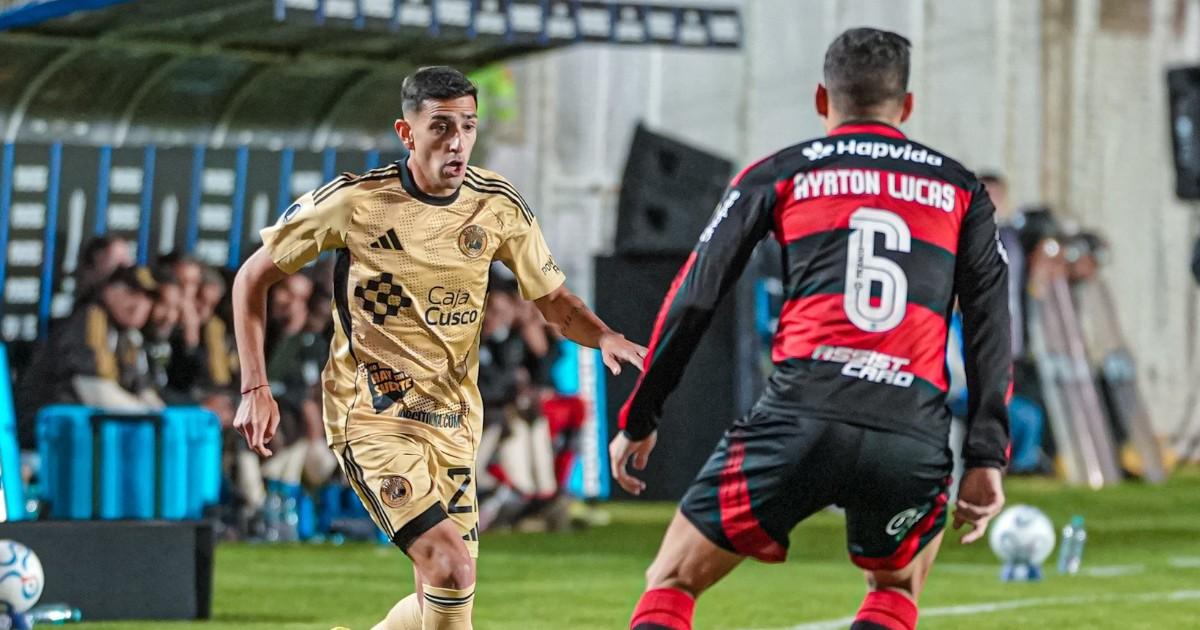 (VIDEO | FOTOS) Con polémica: Cusco FC cayó por 2-0 ante Flamengo
