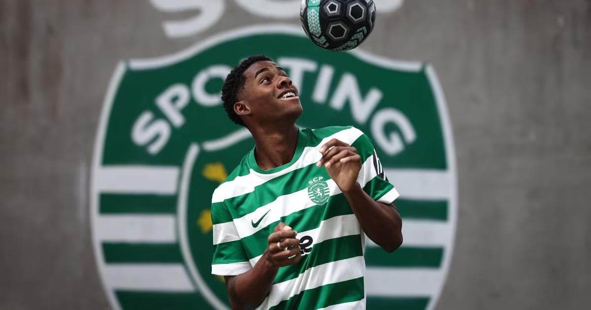 Víctor Guzmán debutó con el Sporting Lisboa B