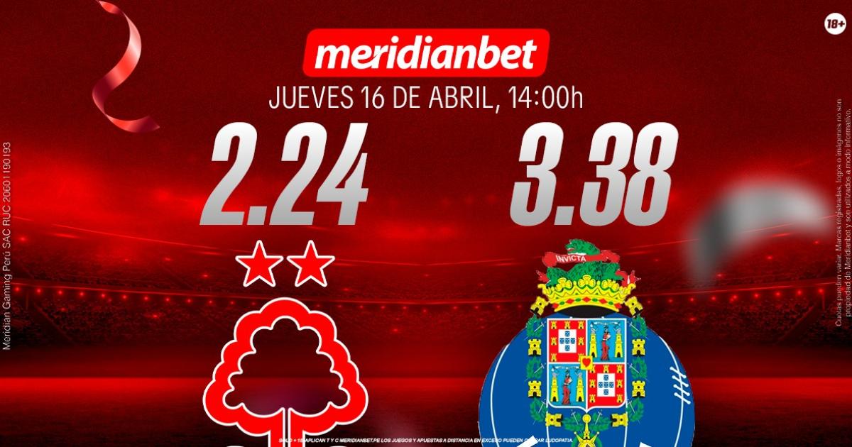 Nottingham Forest vs Porto: ¡Juega en la Europa League y viaja a la final de la Champions gracias a Meridianbet y Kashio!
