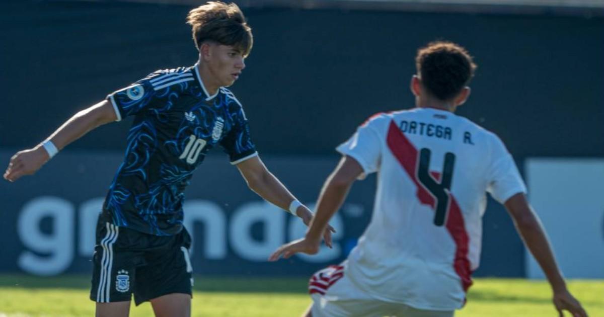 (VIDEO) Perú cayó por 4-1 ante Argentina en el Sudamericano sub 17