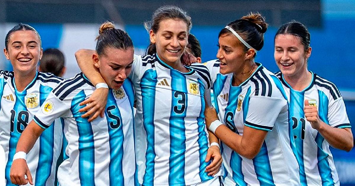 Argentina goleó a Bolivia en el Sudamericano Sub-17 Femenino