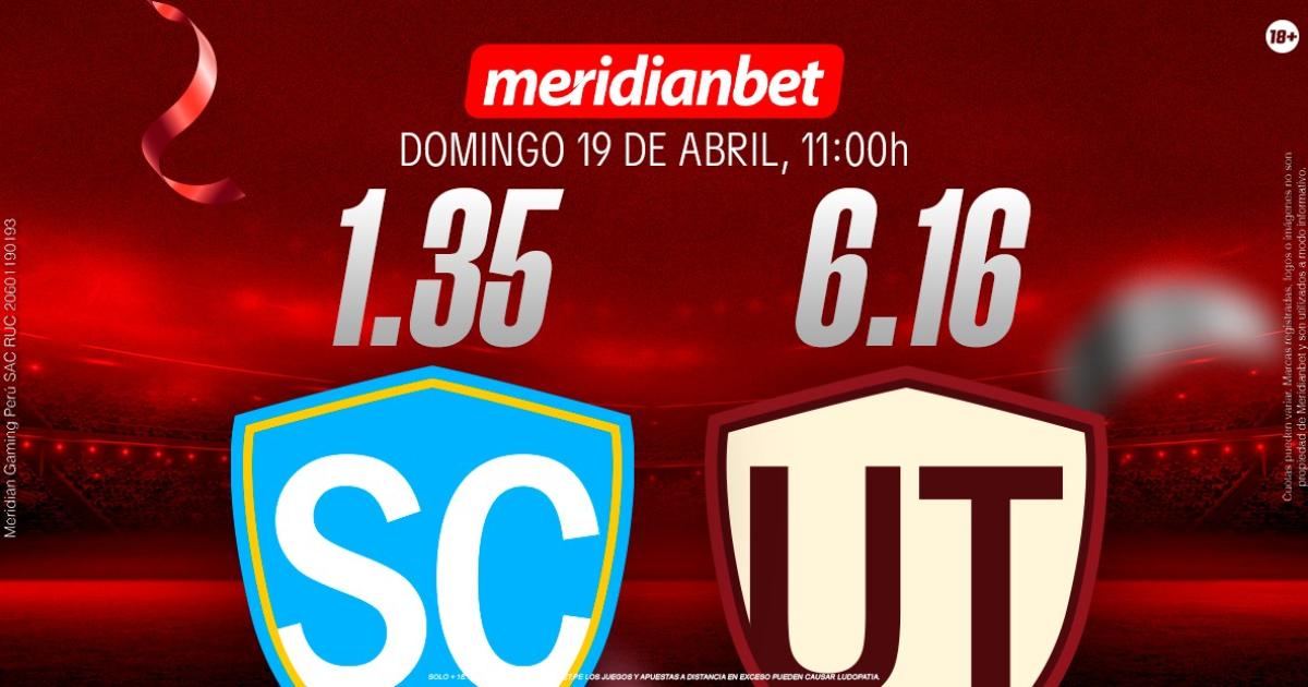 Sporting Cristal vs UTC Cajamarca: ¡Juega en la Liga 1 y viaja a la final de la Champions League con Meridianbet y Kashio!