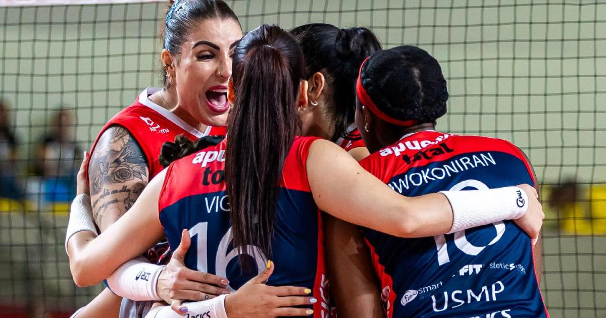 ¡Ventaja 'santa'! San Martín derrotó 3-0 a Alianza en la final de ida de la Liga Peruana de Vóley