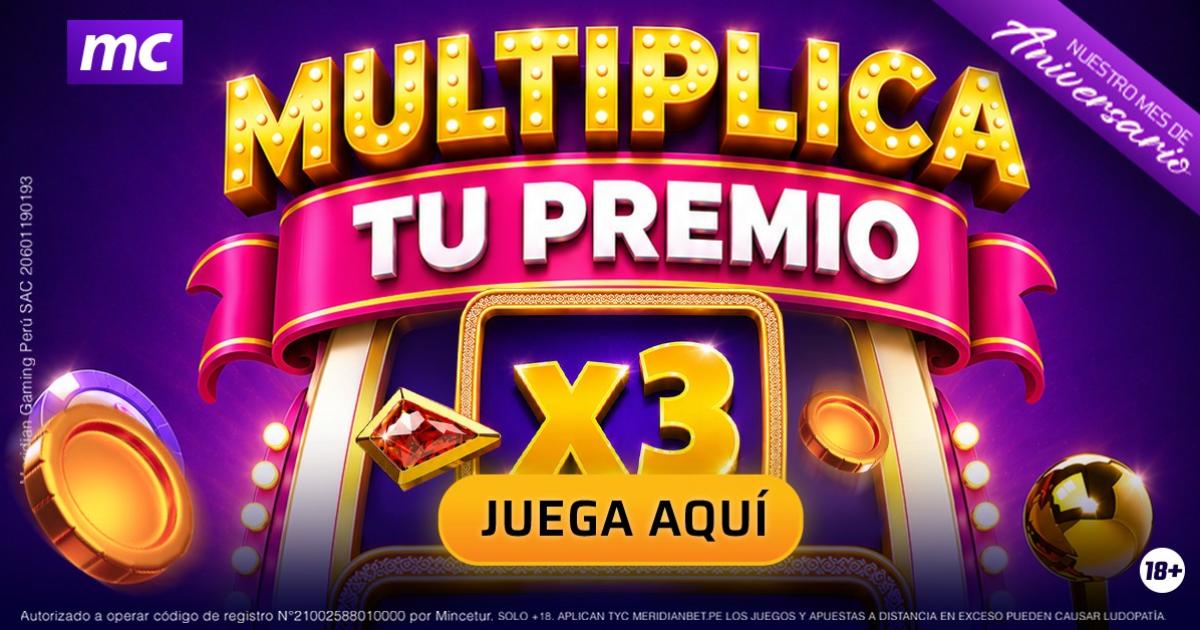 Multiplica tu premio en Meridian Casino: juega slots seleccionados y accede a recompensas x3