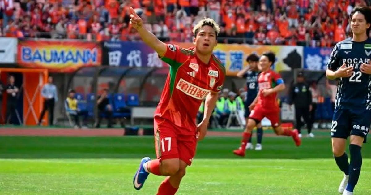 Peruano Shimabuku volvió a marcar en victoria de Albirex Niigata en la Segunda de Japón