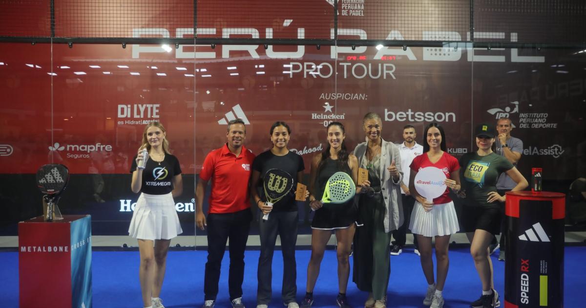 Pádel peruano coronó a sus primeros campeones nacionales