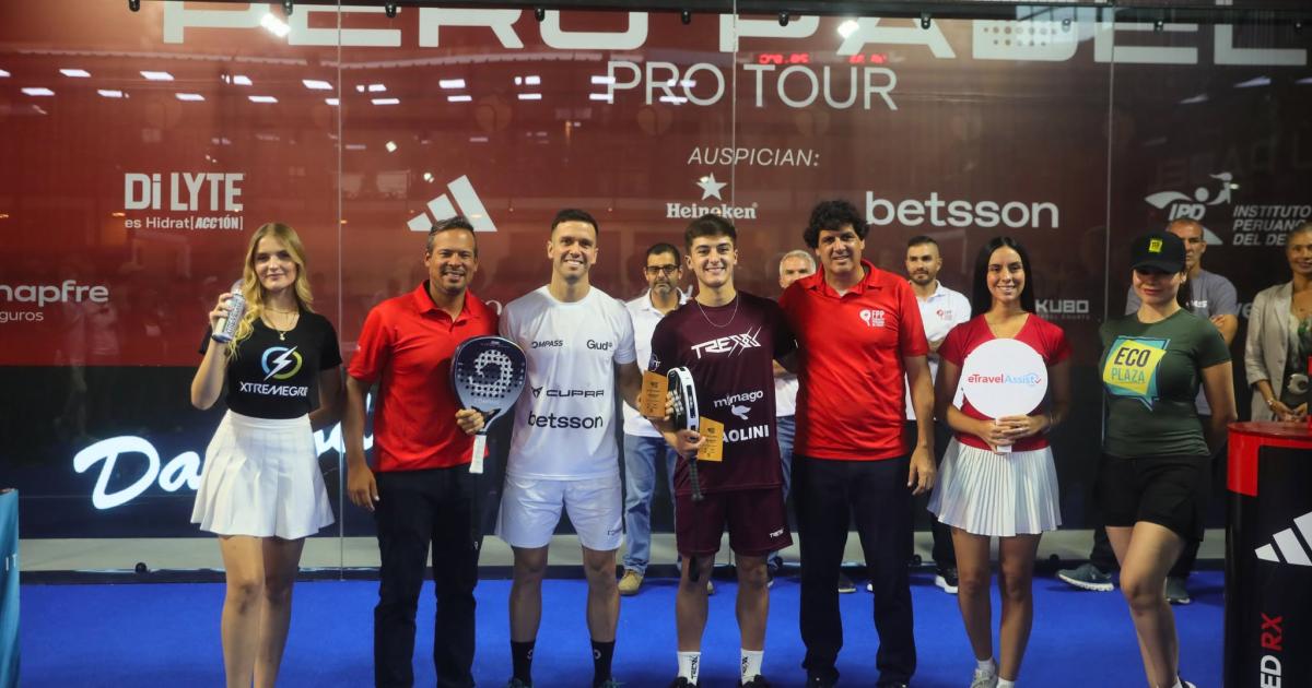 Pádel peruano coronó a sus primeros campeones nacionales