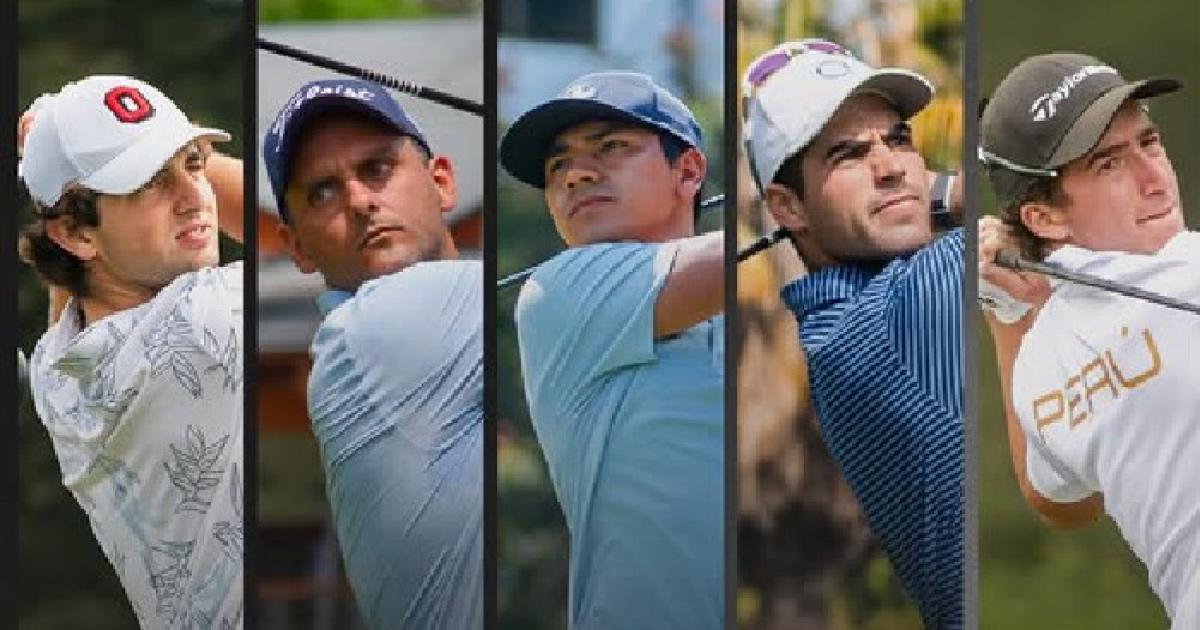 Cinco golfistas peruanos representarán al país en el Perú Open 2026