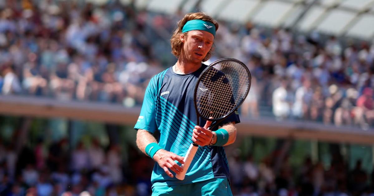 Andrey Rublev se metió a octavos de final de Roland Garros