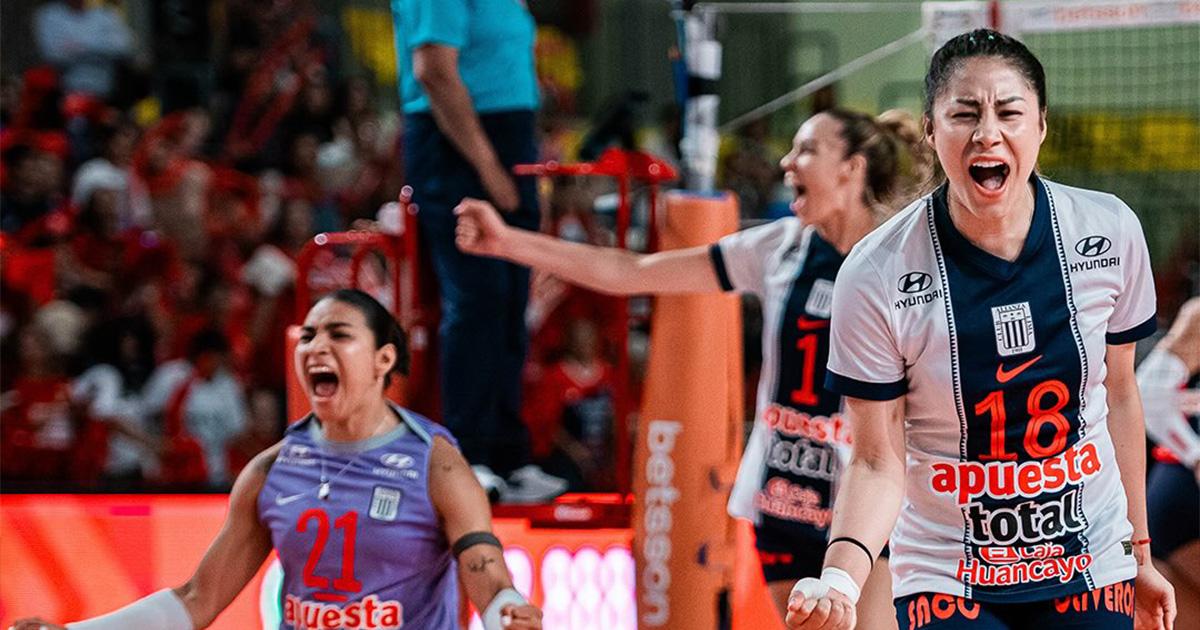 Alianza Lima venció a San Martín y se proclamó tricampeón de la Liga Peruana de Vóley
