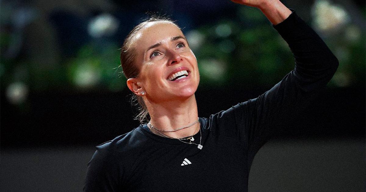 Svitolina volvió a dar la sorpresa y se metió a la final de Roma