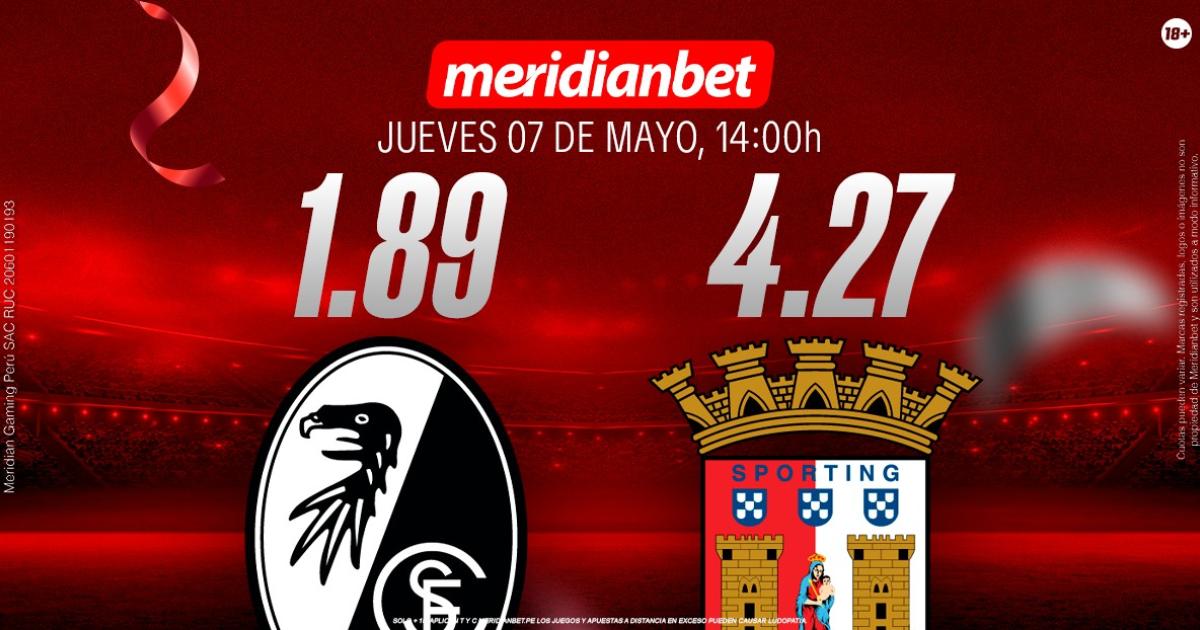 Friburgo vs Sporting Braga: ¡Juega en la Europa League y viaja a la final de la Champions con Meridianbet y Kashio!