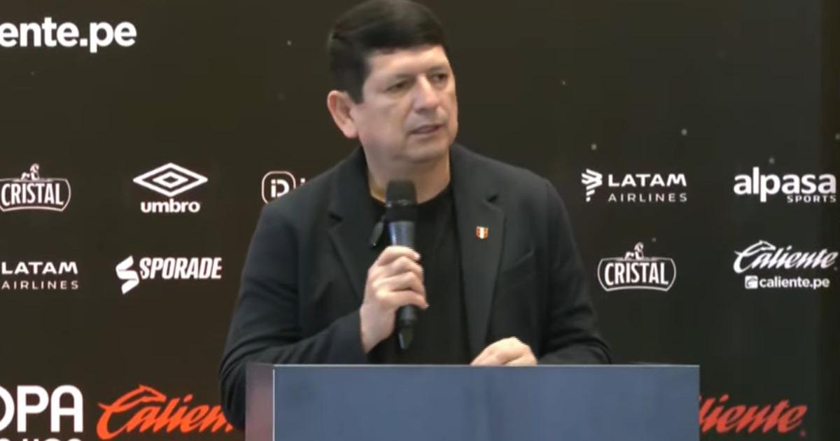 Lozano: "La Copa Caliente de la Liga tiene que ser una vitrina para el talento peruano"