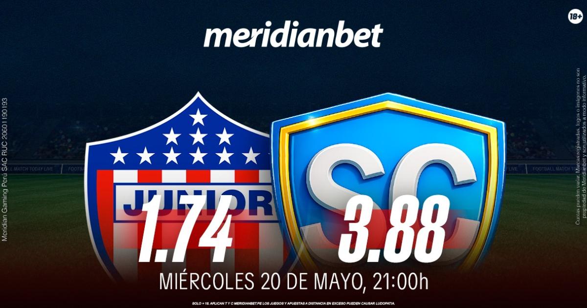 Junior vs Sporting Cristal: ¡Juega en la Copa Libertadores y llega a La Cima del Fútbol con Meridianbet y Kashio!