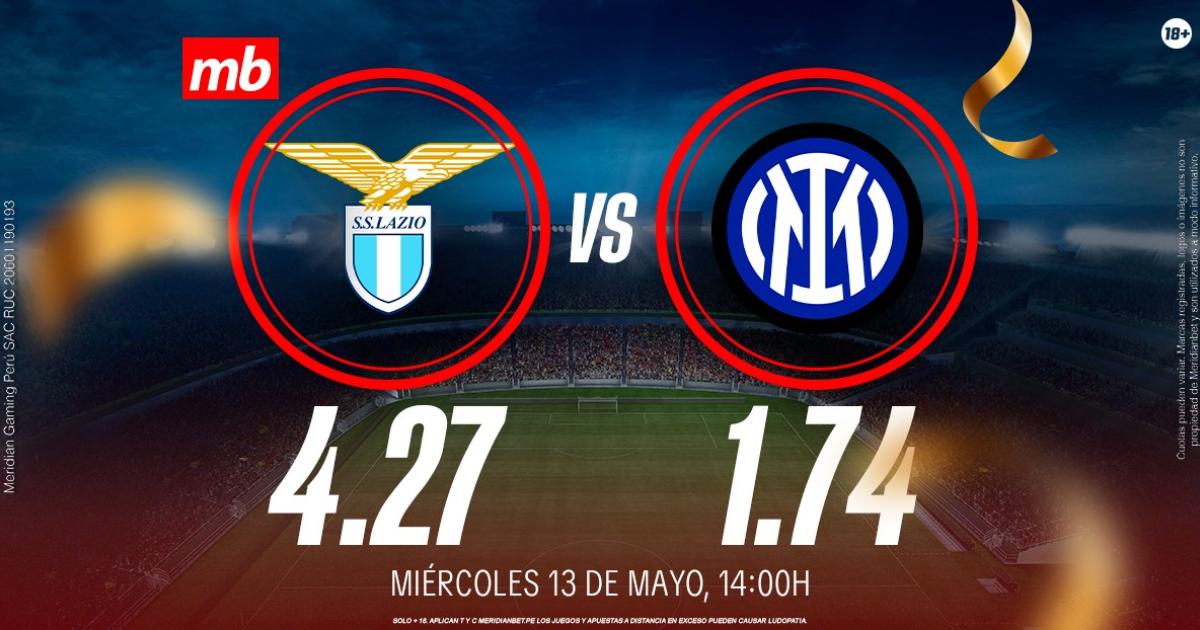 Lazio vs Inter: ¡Juega en la final de la Copa Italia y llega a La Cima del Fútbol con Meridianbet y Kashio!