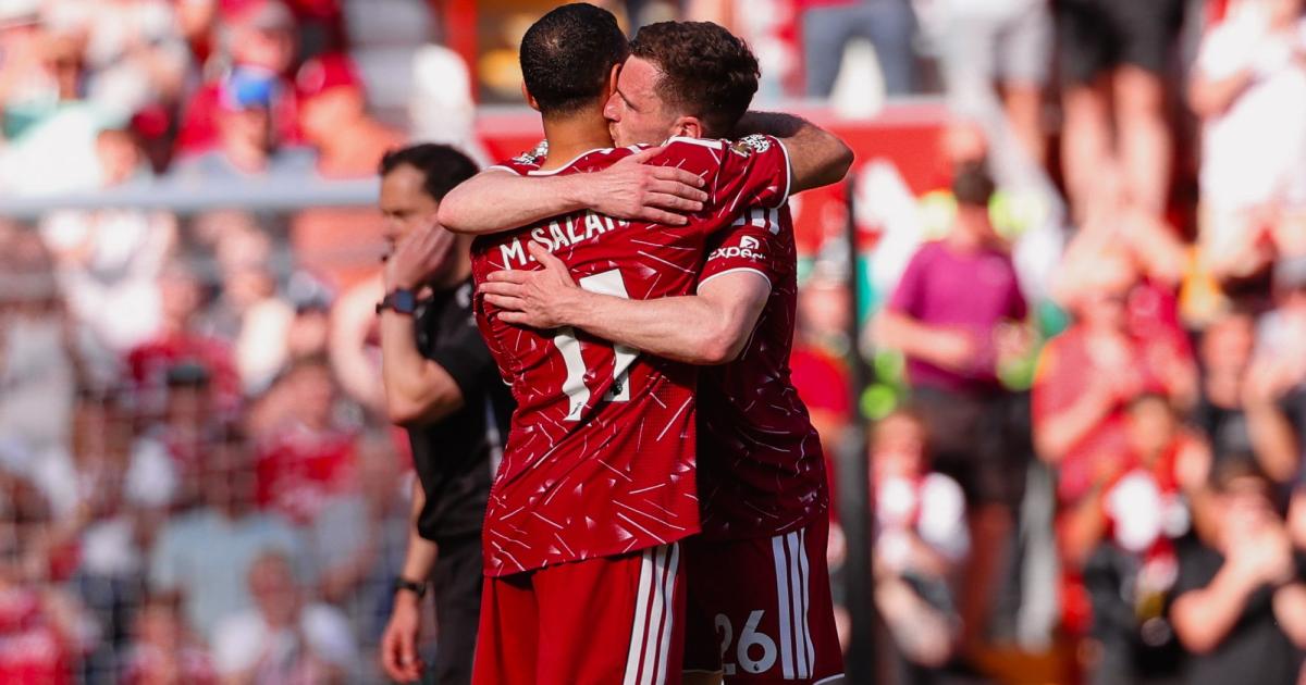 Salah y Robertson se despidieron de Liverpool, pero 'Reds' aseguraron clasificación a Champions
