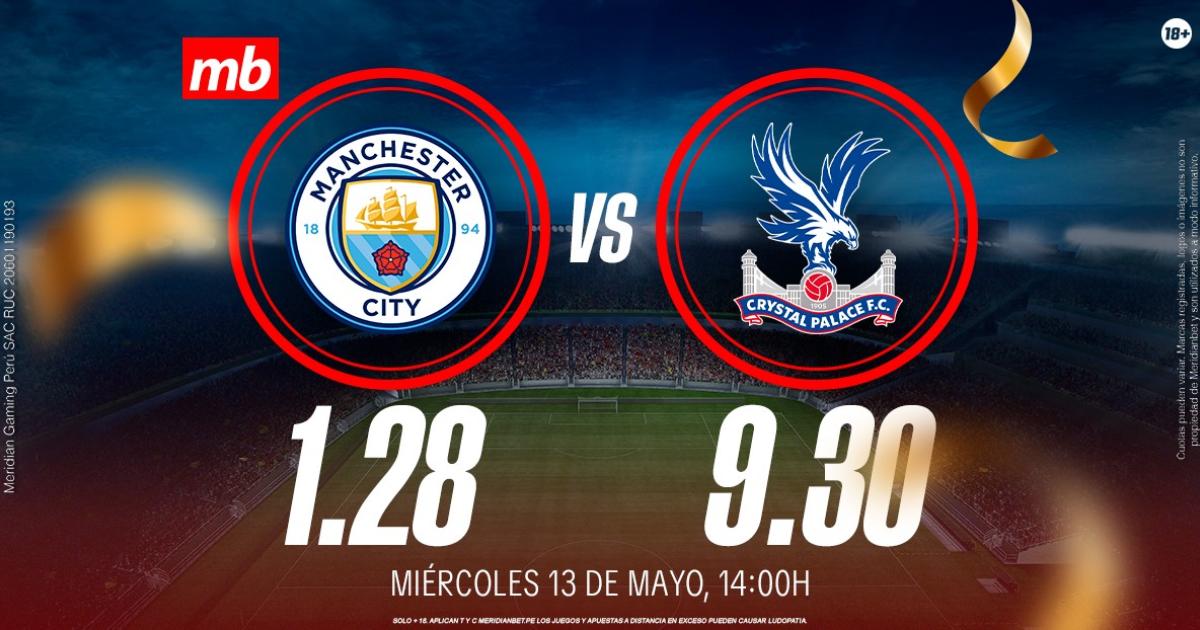 Manchester City - Crystal Palace: ¡Juega en la Premier League y llega a La Cima del Fútbol con Meridianbet y Kashio!
