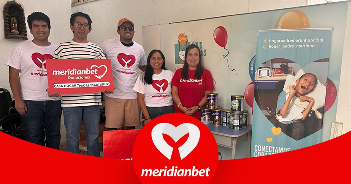 Meridianbet dona insumos para el cuidado y nutrición de niños en la Casa Hogar Padre Martinho