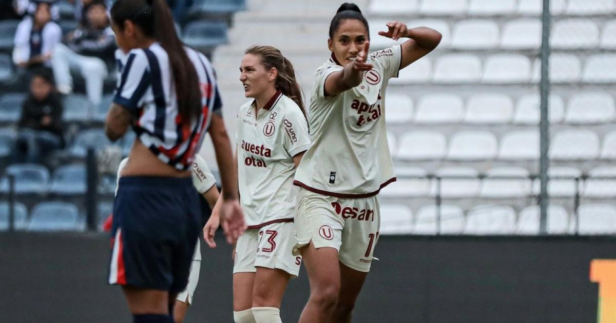 (FOTOS | VIDEO) ¡Triunfo 'crema' en Matute! La 'U' ganó el Clásico femenino y escaló a la cima