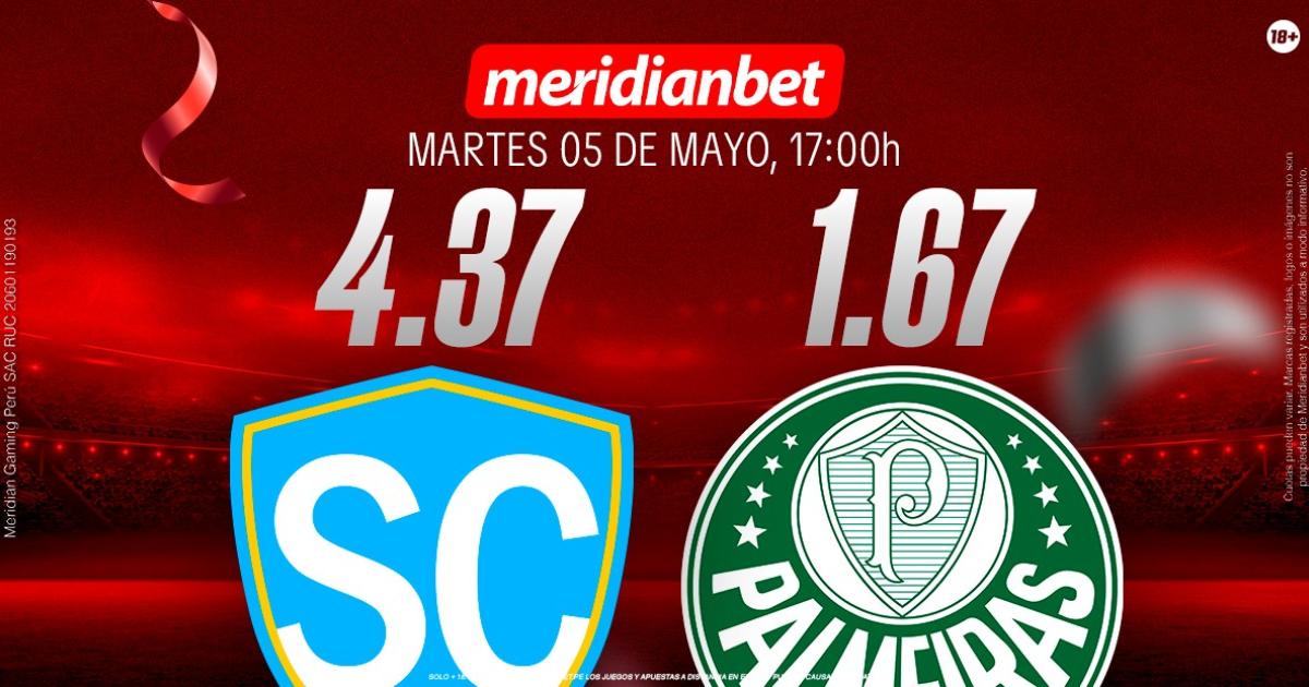 Sporting Cristal vs Palmeiras: ¡Juega en la Copa Libertadores y viaja a la final de la Champions con Meridianbet y Kashio!