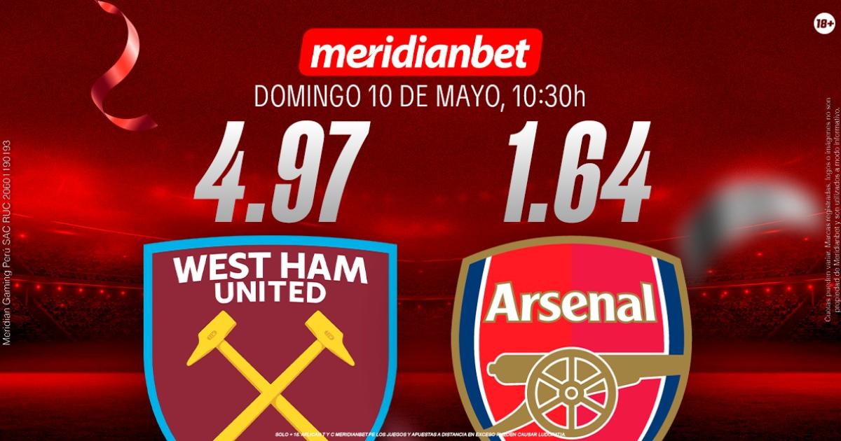 West Ham vs Arsenal: ¡Juega en la Premier League y llega a La Cima del Fútbol con Meridianbet y Kashio!