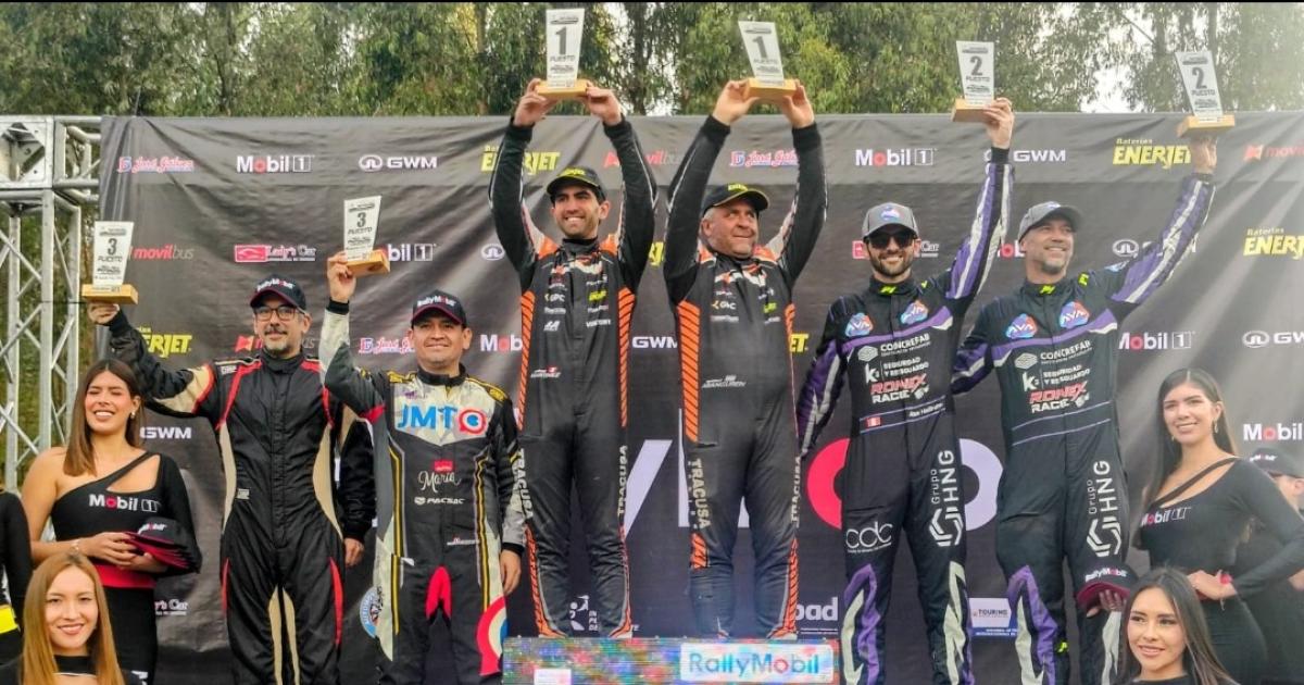 André Martínez ganó en Huancayo y consolidó su liderato en el Rally Mobil