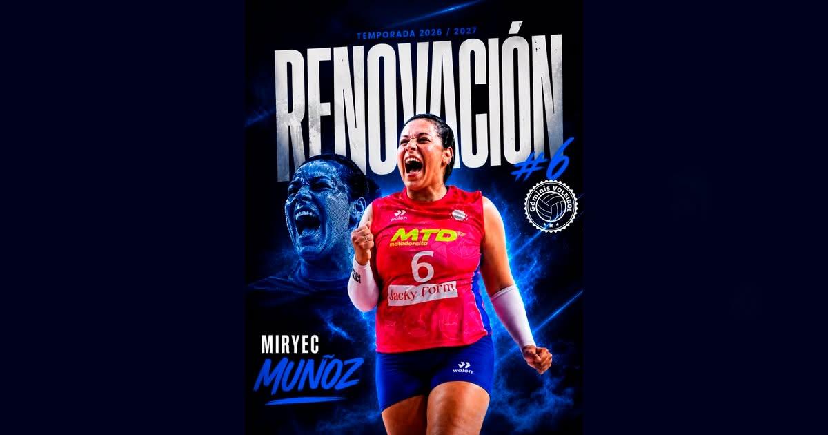 Deportivo Géminis aseguró la continuidad de su capitana Miryec Muñoz