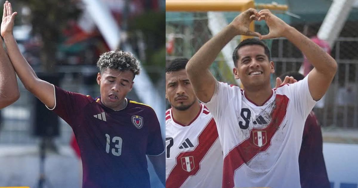 Liga Evolución de Fútbol Playa: Perú sumó ante Ecuador en mayores y cayó en Sub 20