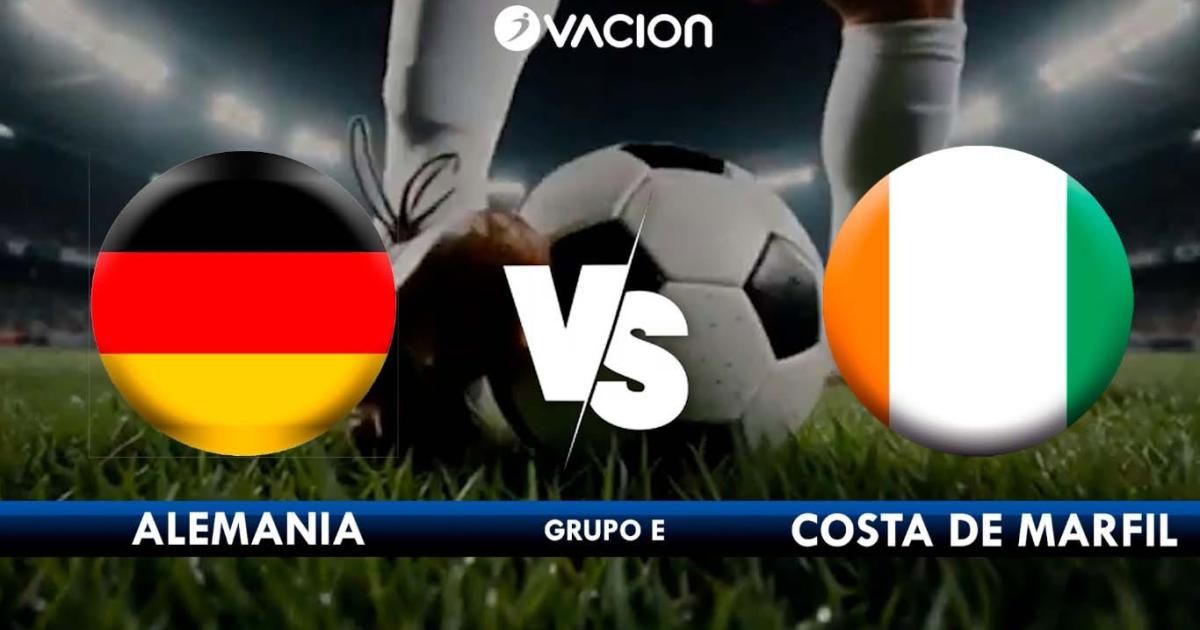 🔴#ENVIVO | Conoce las alineaciones de Alemania vs. Costa de Marfil por el grupo E