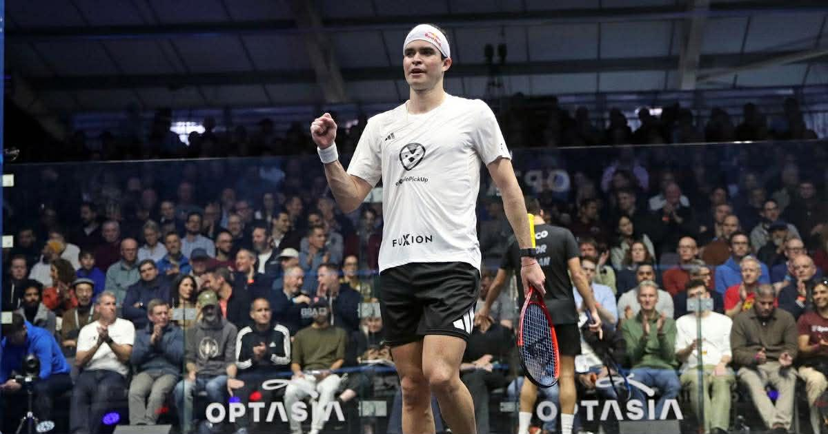 Elías avanzó a la final del Tour PSA tras baja de Mostafa Asal por intoxicación alimentaria