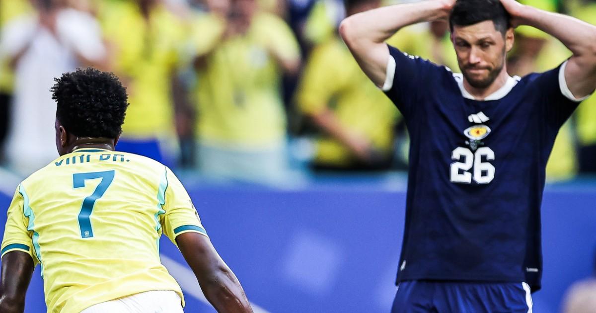 VIDEO | 🔴#ENVIVO Brasil vence por 3-0 a Escocia en Miami por el Grupo C