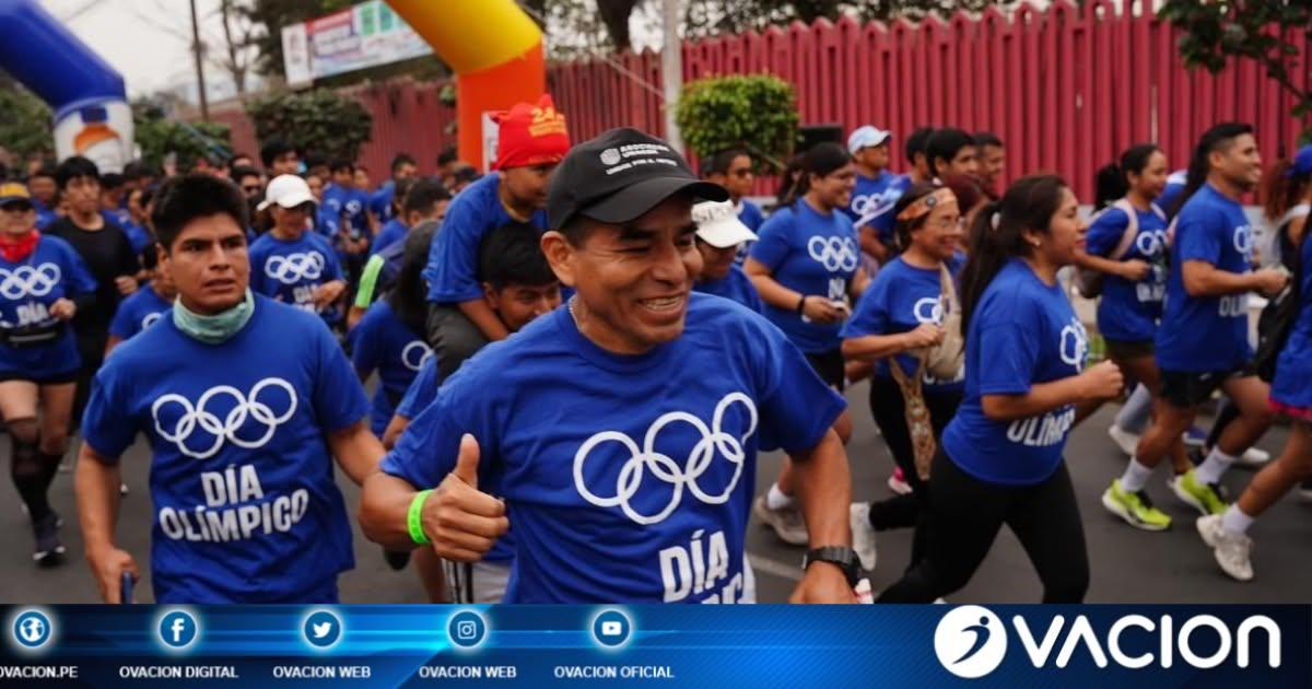 Todo un éxito fue la Gran Carrera 3K por el 'Día Olímpico'