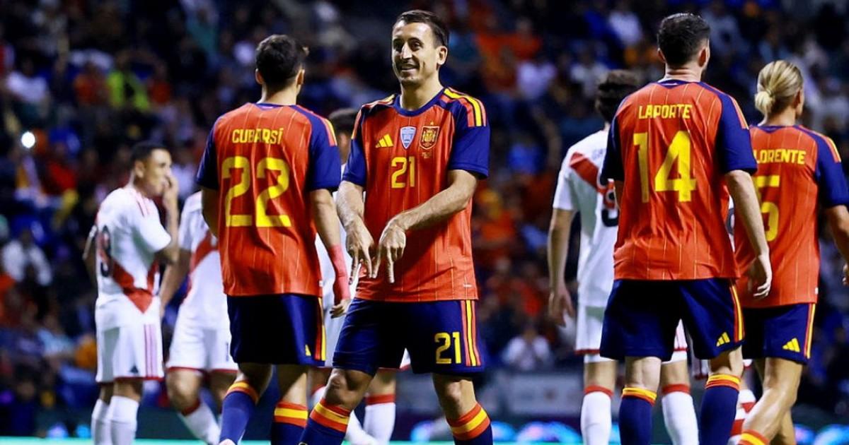 🔴#ENVIVO Perú cae por 1-0 ante España en partido amistoso