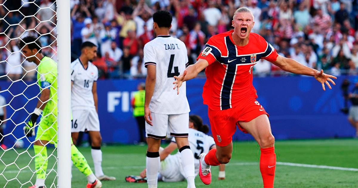 🔴#ENVIVO | Noruega vence por 2-1 a Irak por el Mundial 2026