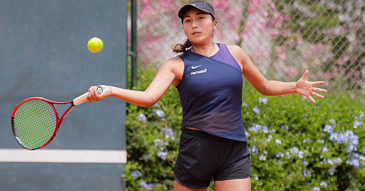 Romina Ccuno ganó por partida doble: Cuartos de final en singles y semifinales de dobles