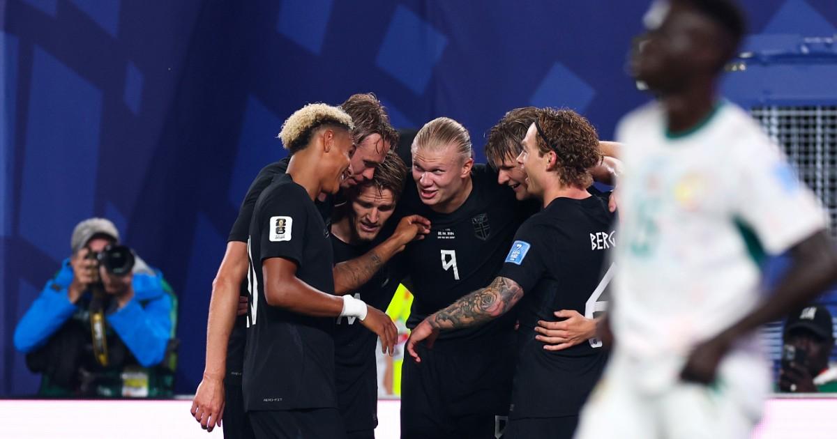 (VIDEO | FOTOS) Noruega venció por 3-2 a Senegal y también pasó a dieciseisavos
