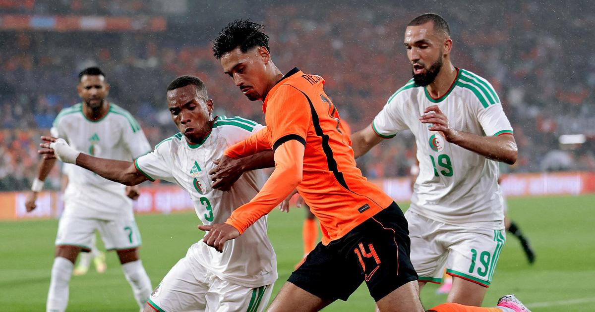 Argelia dio la sorpresa y venció por 1-0 a Países Bajos